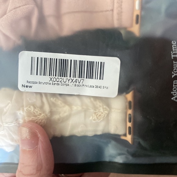 3 pack Apple scrunchie Watch bands - Picture 2 of 2